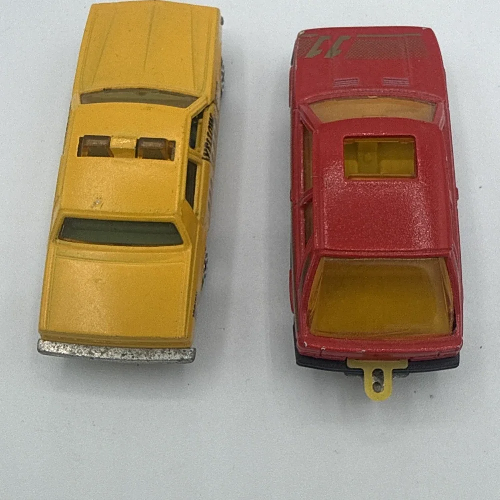 Vintage Lot 2 Majorette #240 Chevrolet Impalas And  Renault #275 Made In France